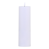 Bloklys LED til udendørs 35x10 cm hvid